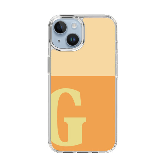 Slim Protection Case［ Original - initial two tone - G orange ］