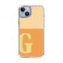 Slim Protection Case［ Original - initial two tone - G orange ］
