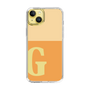 Slim Protection Case［ Original - initial two tone - G orange ］