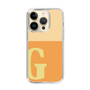 Slim Protection Case［ Original - initial two tone - G orange ］