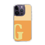Slim Protection Case［ Original - initial two tone - G orange ］