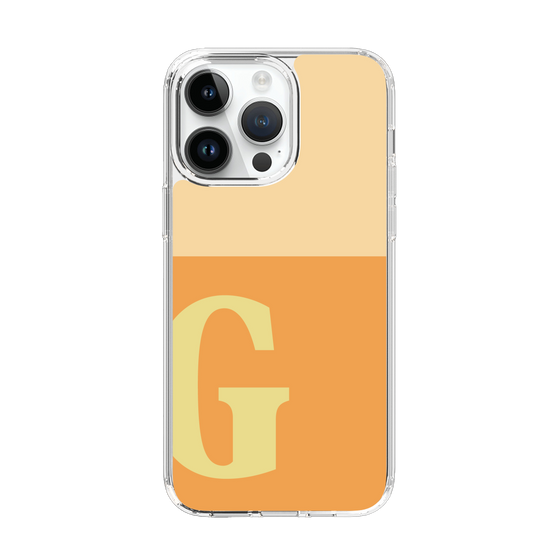 Slim Protection Case［ Original - initial two tone - G orange ］