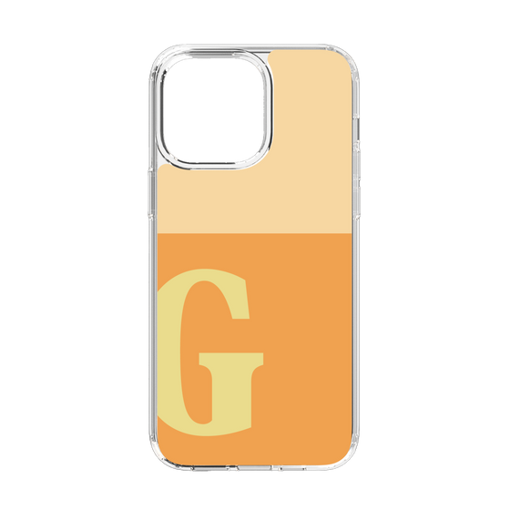 Slim Protection Case［ Original - initial two tone - G orange ］