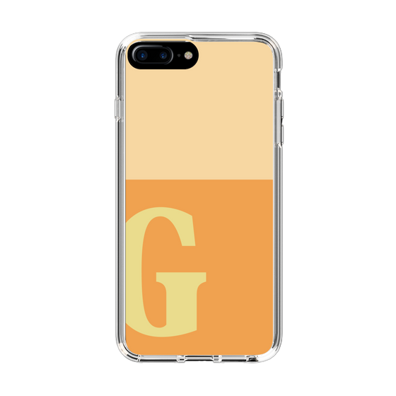 Slim Protection Case［ Original - initial two tone - G orange ］