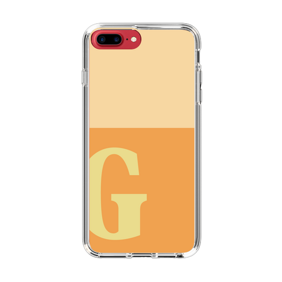 Slim Protection Case［ Original - initial two tone - G orange ］