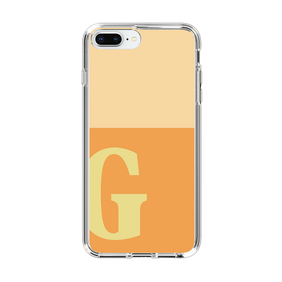 Slim Protection Case［ Original - initial two tone - G orange ］