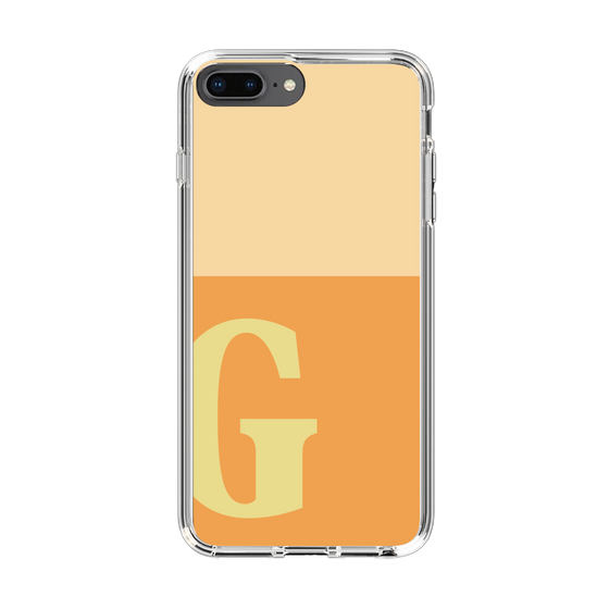 Slim Protection Case［ Original - initial two tone - G orange ］