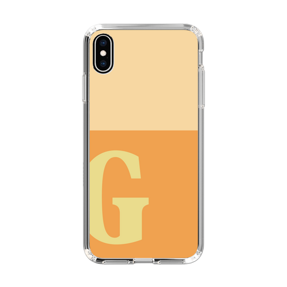 Slim Protection Case［ Original - initial two tone - G orange ］