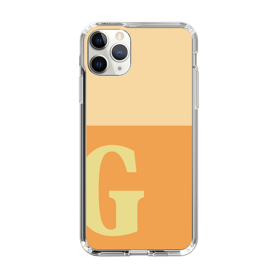 Slim Protection Case［ Original - initial two tone - G orange ］