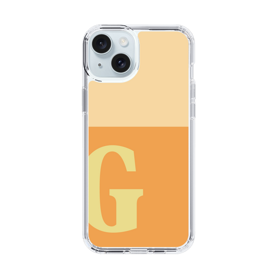 Slim Protection Case［ Original - initial two tone - G orange ］