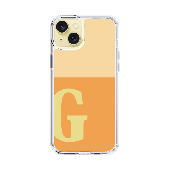 Slim Protection Case［ Original - initial two tone - G orange ］