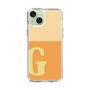 Slim Protection Case［ Original - initial two tone - G orange ］