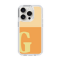Slim Protection Case［ Original - initial two tone - G orange ］