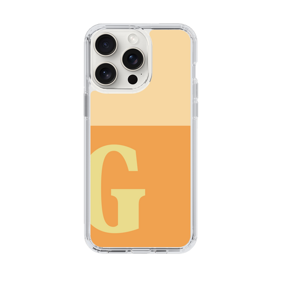 Slim Protection Case［ Original - initial two tone - G orange ］