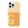 Slim Protection Case［ オリジナル - initial two tone - G orange ］