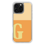 Slim Protection Case［ オリジナル - initial two tone - G orange ］
