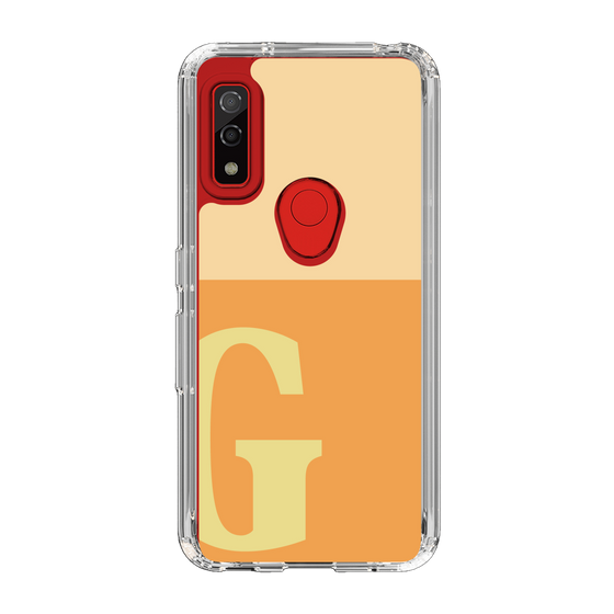 Slim Protection Case［ Original - initial two tone - G orange ］