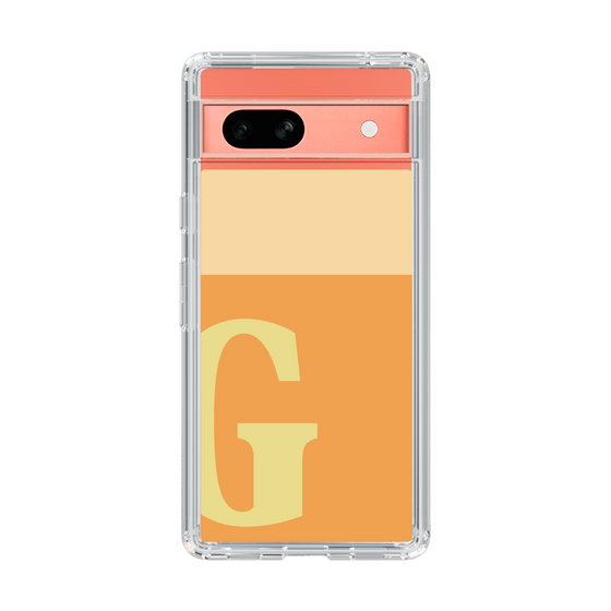 Slim Protection Case［ Original - initial two tone - G orange ］