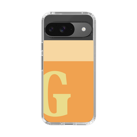 Slim Protection Case［ Original - initial two tone - G orange ］