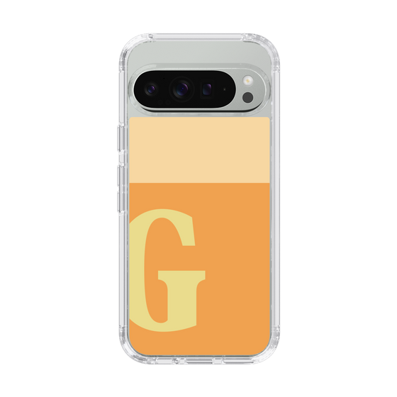 Slim Protection Case［ Original - initial two tone - G orange ］