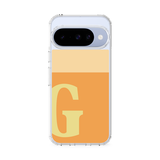 Slim Protection Case［ Original - initial two tone - G orange ］