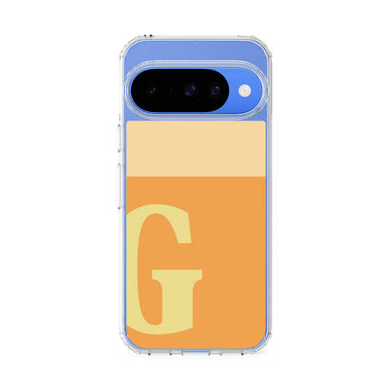 Slim Protection Case［ Original - initial two tone - G orange ］