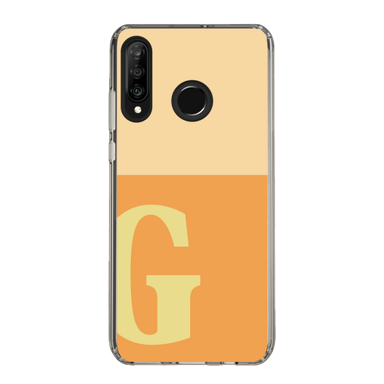 Slim Protection Case［ Original - initial two tone - G orange ］