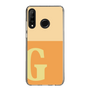 Slim Protection Case［ Original - initial two tone - G orange ］