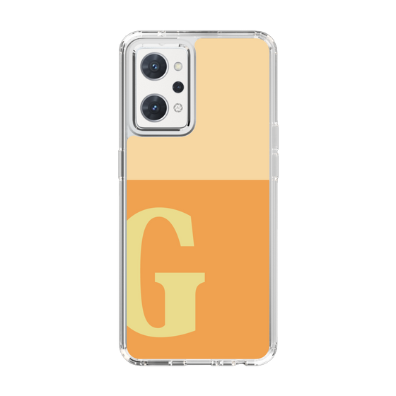 Slim Protection Case［ Original - initial two tone - G orange ］