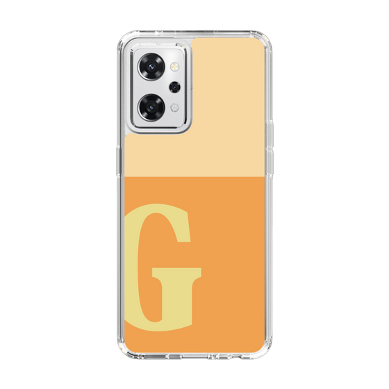 Slim Protection Case［ オリジナル - initial two tone - G orange ］