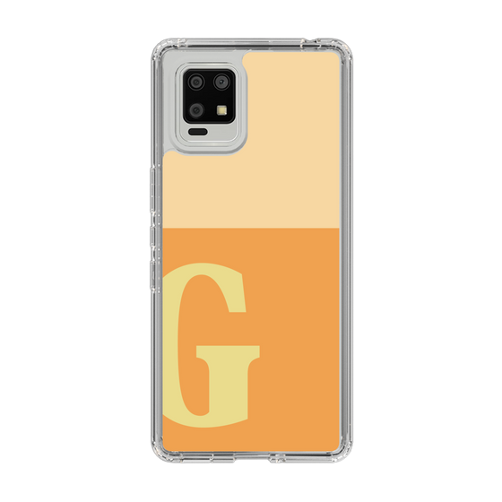 Slim Protection Case［ Original - initial two tone - G orange ］