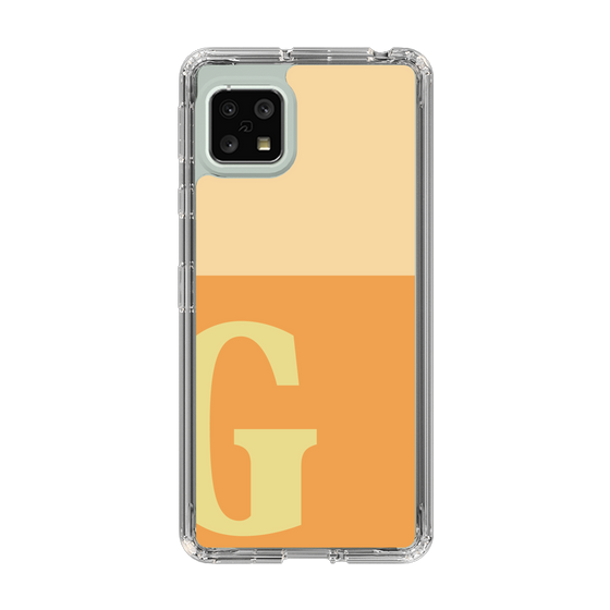 Slim Protection Case［ Original - initial two tone - G orange ］