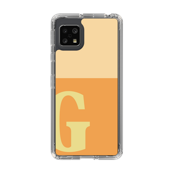 Slim Protection Case［ Original - initial two tone - G orange ］