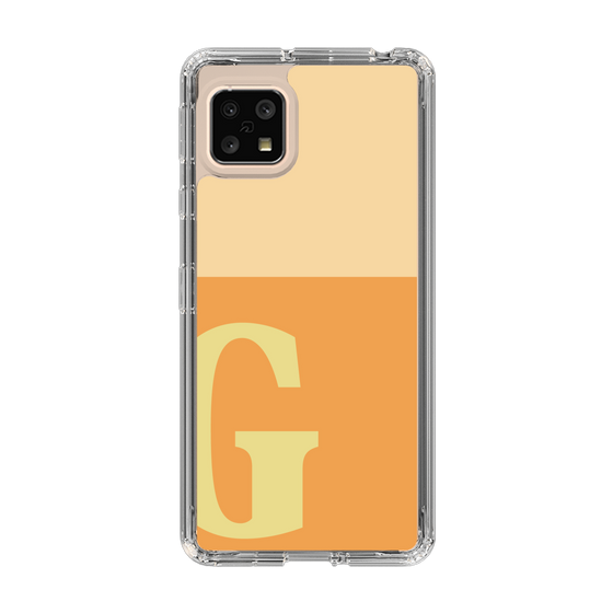 Slim Protection Case［ Original - initial two tone - G orange ］