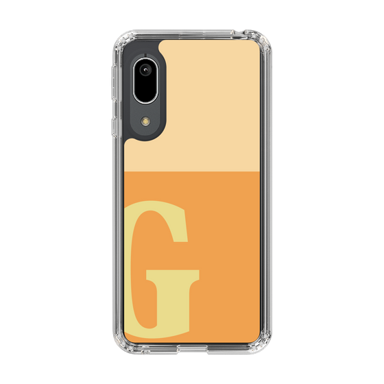 Slim Protection Case［ Original - initial two tone - G orange ］