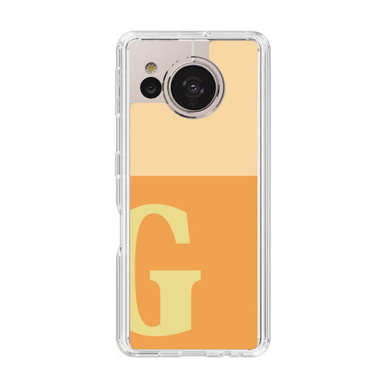 Slim Protection Case［ Original - initial two tone - G orange ］