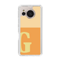 Slim Protection Case［ Original - initial two tone - G orange ］