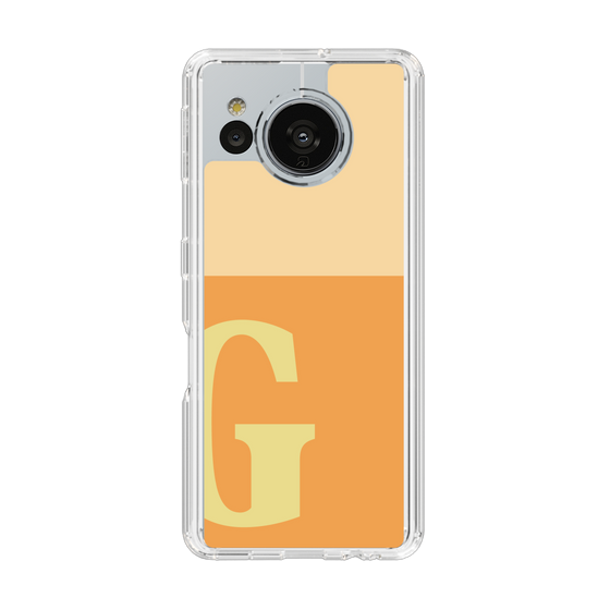 Slim Protection Case［ Original - initial two tone - G orange ］