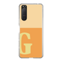 Slim Protection Case［ Original - initial two tone - G orange ］