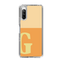 Slim Protection Case［ Original - initial two tone - G orange ］