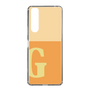 Slim Protection Case［ Original - initial two tone - G orange ］