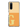 Slim Protection Case［ Original - initial two tone - G orange ］
