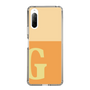 Slim Protection Case［ Original - initial two tone - G orange ］