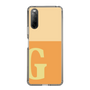 Slim Protection Case［ Original - initial two tone - G orange ］