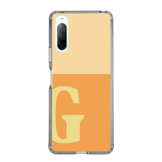 Slim Protection Case［ Original - initial two tone - G orange ］