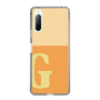 Slim Protection Case［ Original - initial two tone - G orange ］