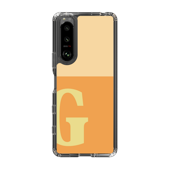 Slim Protection Case［ Original - initial two tone - G orange ］