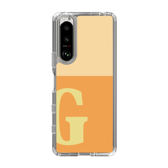 Slim Protection Case［ Original - initial two tone - G orange ］