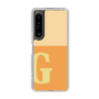 Slim Protection Case［ Original - initial two tone - G orange ］
