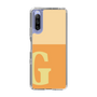 Slim Protection Case［ Original - initial two tone - G orange ］